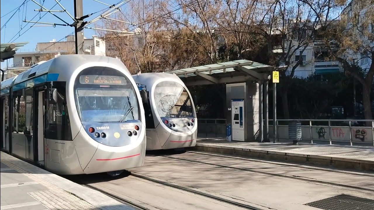 Συρμοί Τραμ στη Κασομούλη