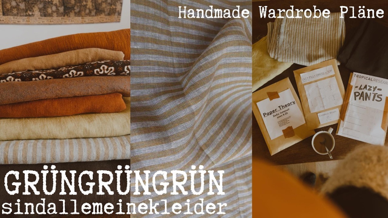 Handmade Wardrobe Pl&auml;ne - Ich n&auml;he mir eine Sommerkollektion!