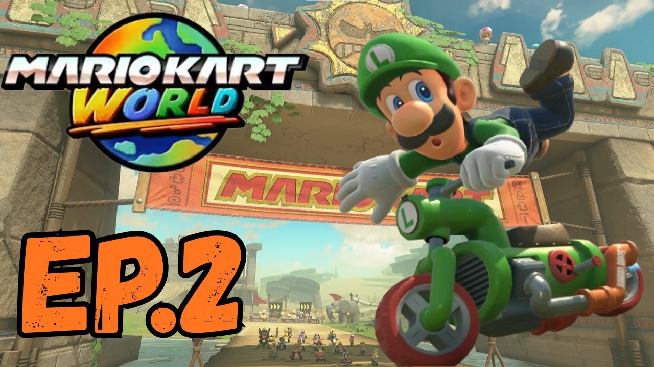 Mario Kart World Gameplay / Flower Cup / 3 Stars / 150cc / Ep.2 Mario Kart World Series