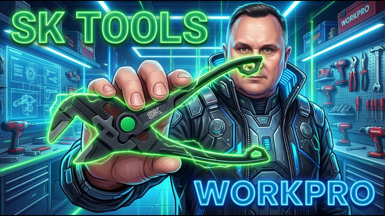 Переставные клещи SK Tools SK02184 и не только
