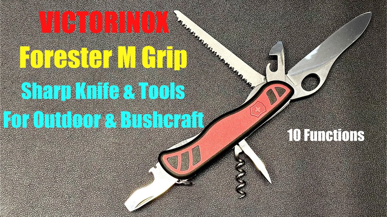 VICTORINOX Forester M Grip full review & test #victorinox #forester #grip #review #test #edc #knife