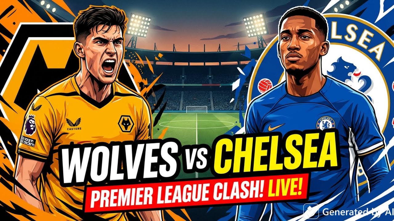 Wolves vs Chelsea Premier League Clash!