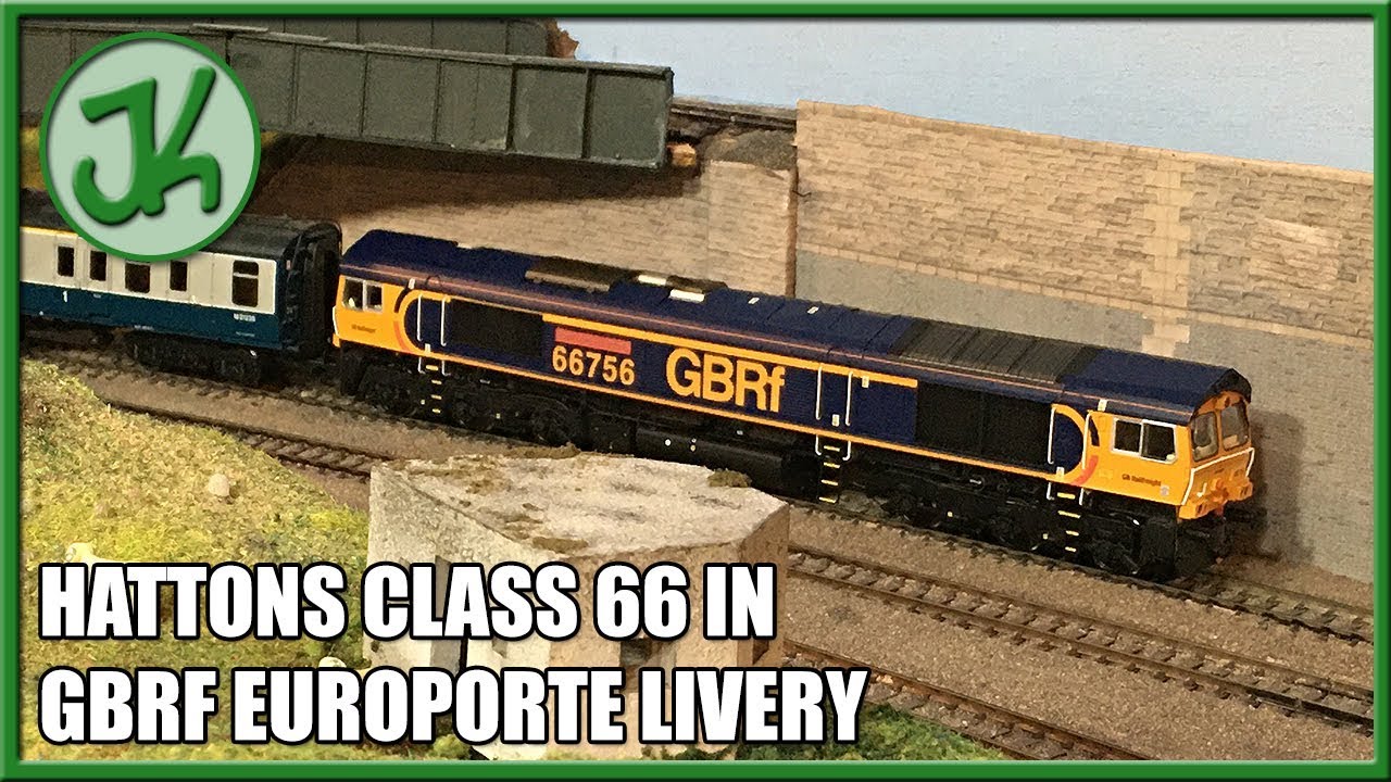 Is This The Perfect OO Class 66? - Hattons Class 66 in GBRF Europorte Livery - Unboxing and Review