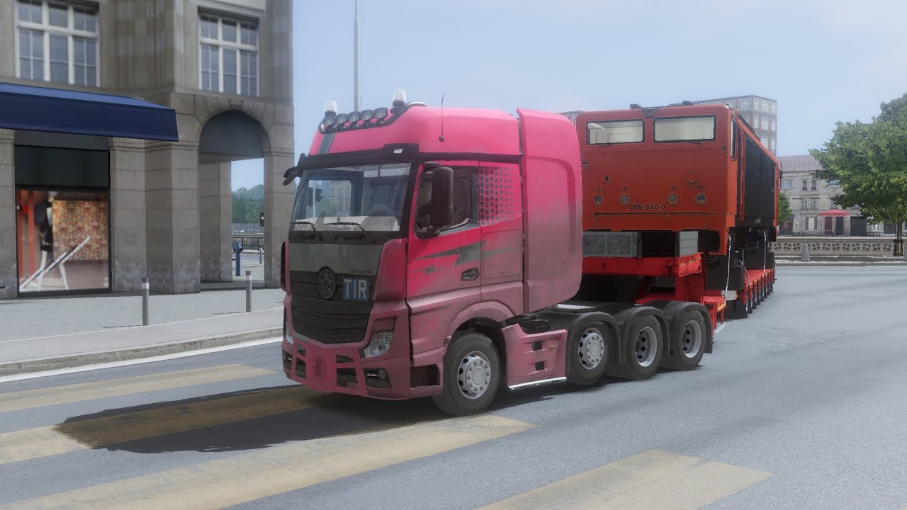 Let's play Mercedes Truck Simulator-Truckers of Europe3 