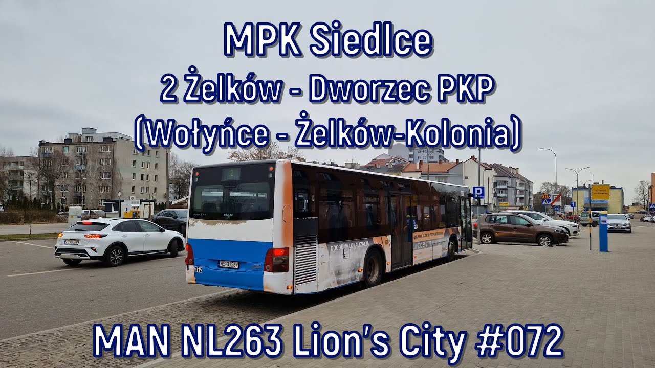MPK Siedlce - MAN NL263 Lion's City #072, linia 2