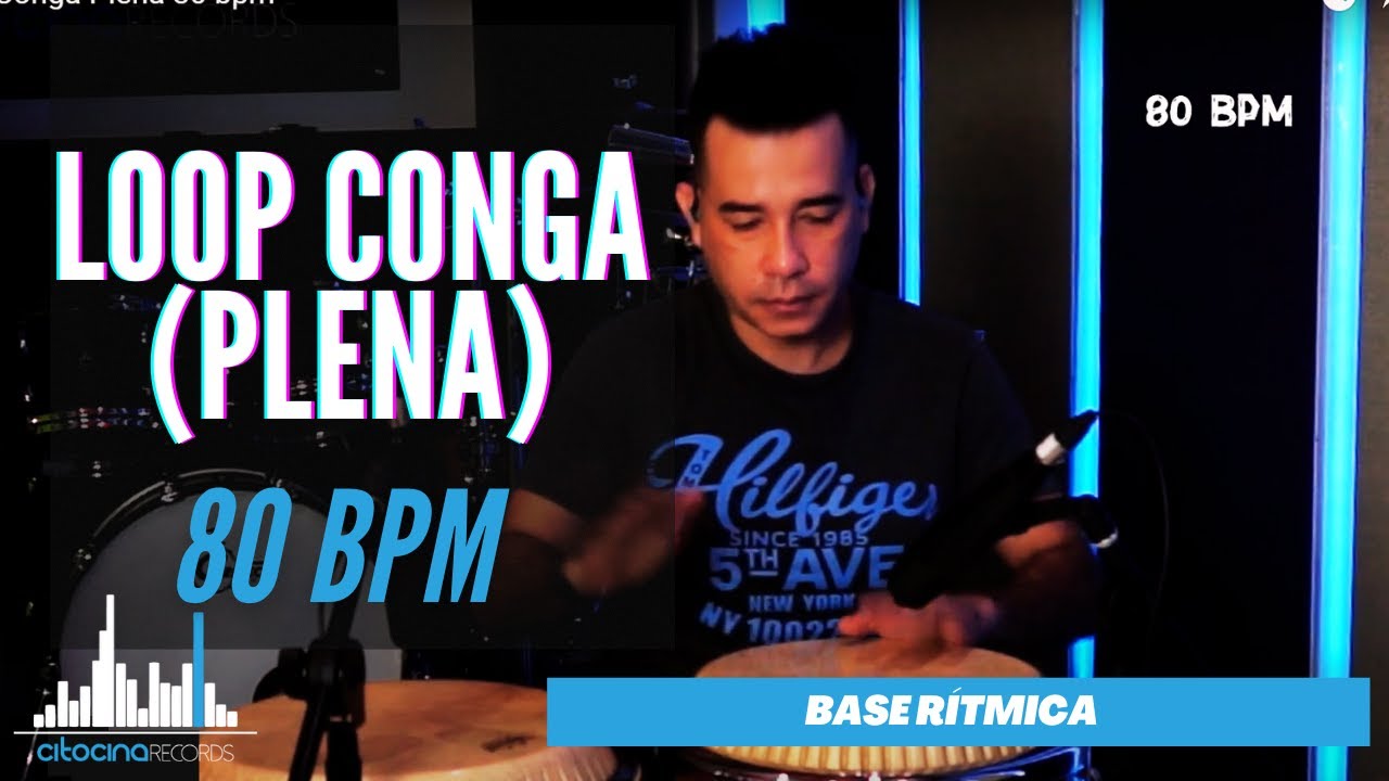 Loop Conga   Plena 80 bpm