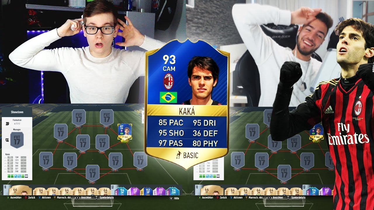 FIFA 17: LEGEND KAKÁ TOTS SQUAD BUILDER SHOWDOWN vs WAKEZ 😱🔥😈