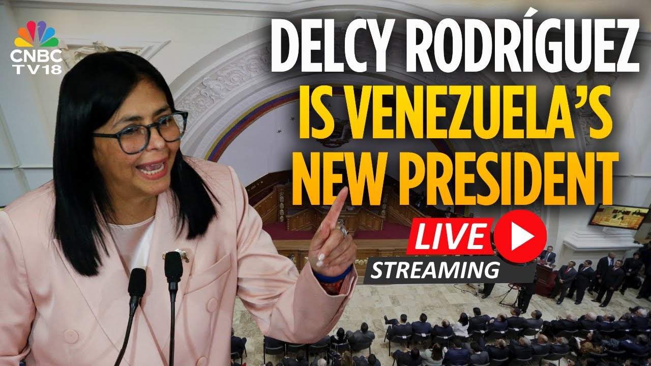 Venezuela News LIVE: Delcy Rodr&iacute;guez Swearing-in Ceremony At National Assembly | Maduro | N18G
