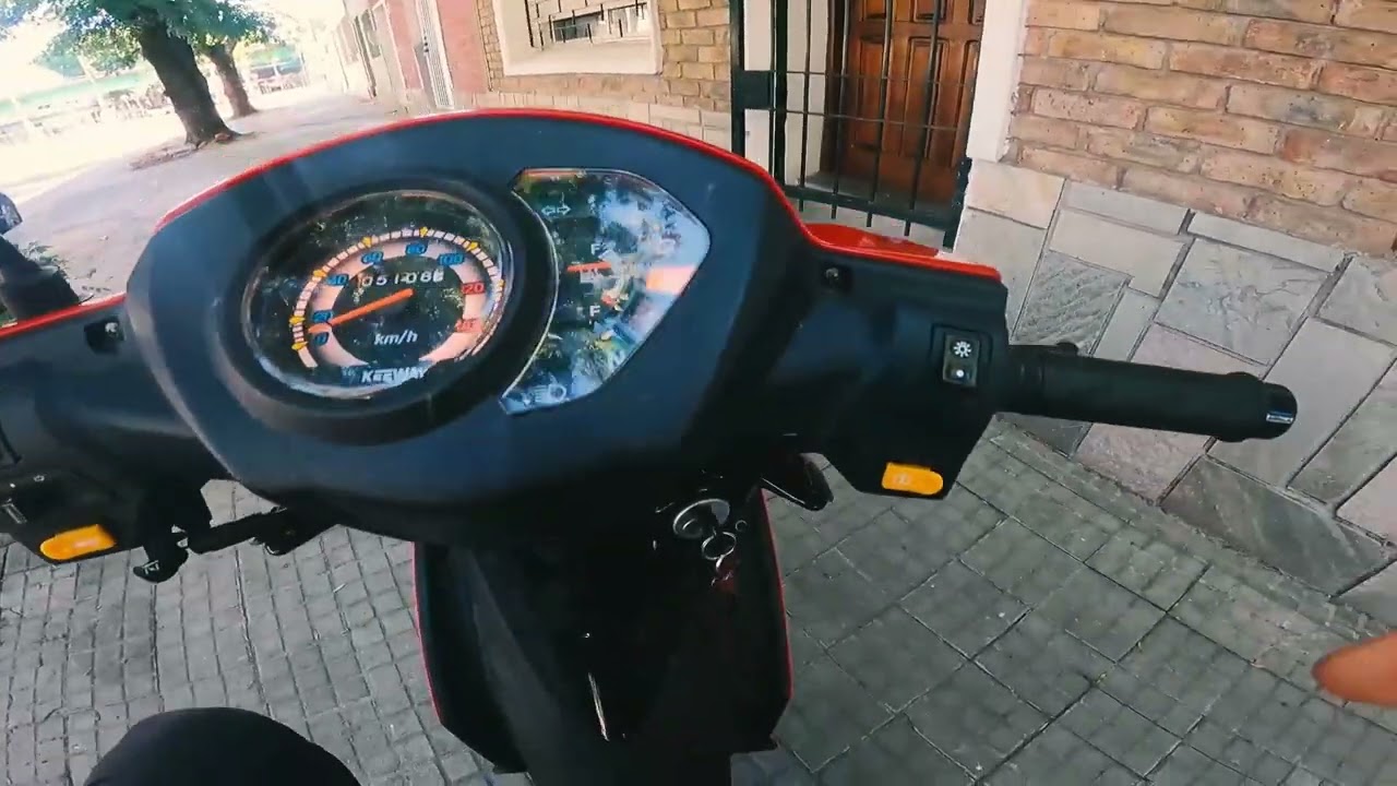 keeway ck110 modelo limitado GO PRO 9 BLACK