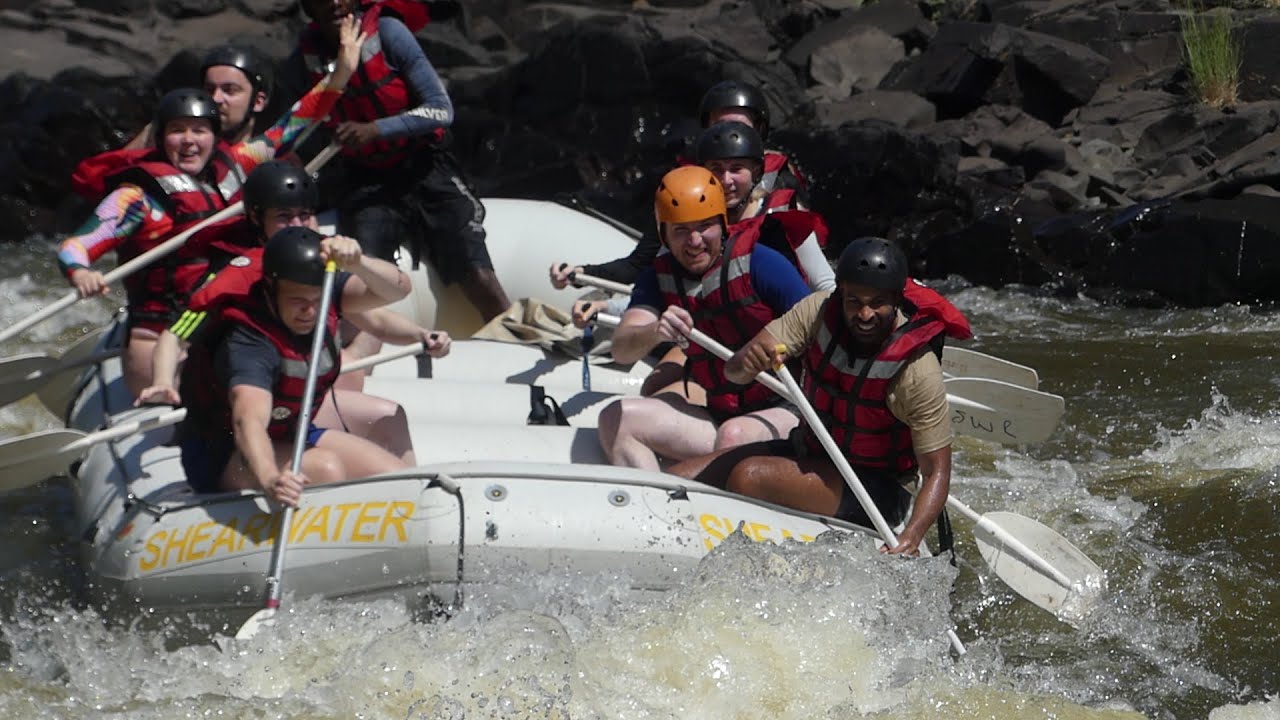 Charla Rafting the Zambezi river, Shearwater Victoria Falls, Jan 2024