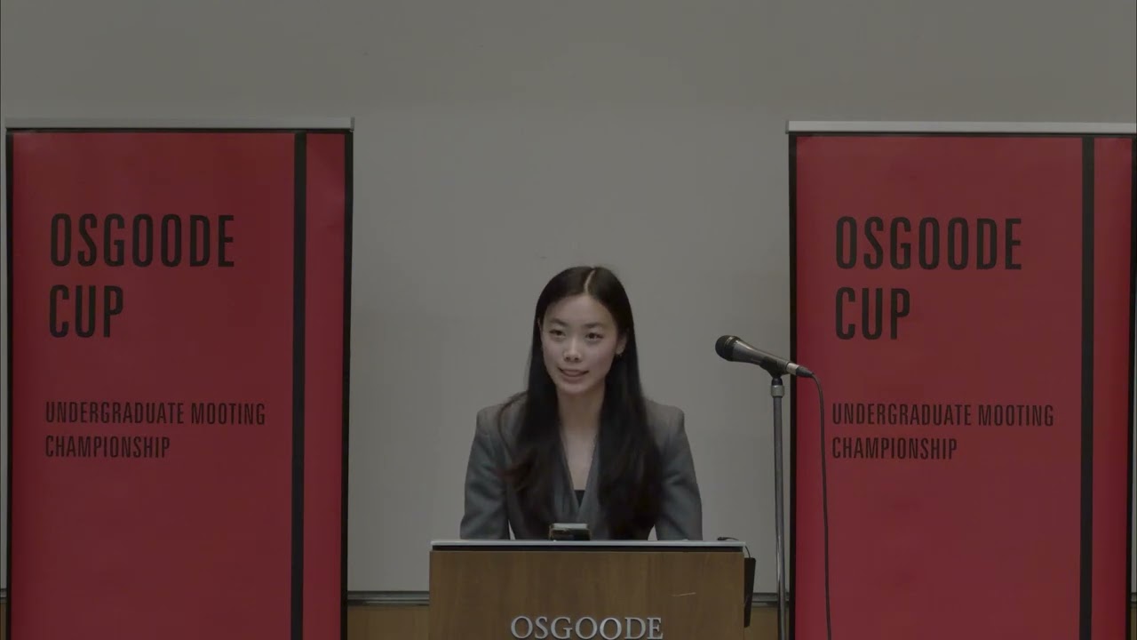 The 2025 Osgoode Cup - Finals