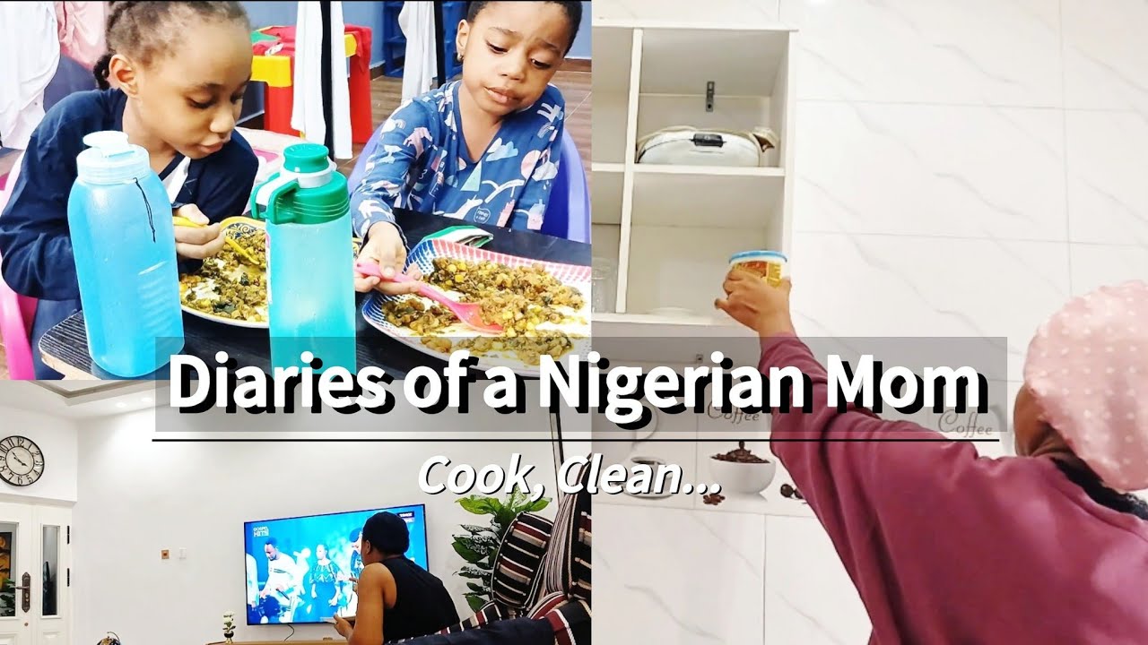 Diaries of a Nigerian mom: Cleaning, Cooking Beans & Corn, Driving Lesson + Lunch Bag Packing