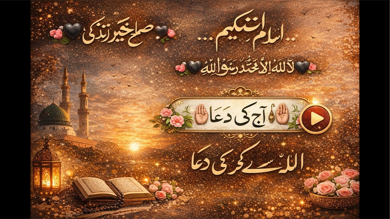 2 صبح بخیر زندگی | دل کو سکون دینے والی دعا | LIVE �
