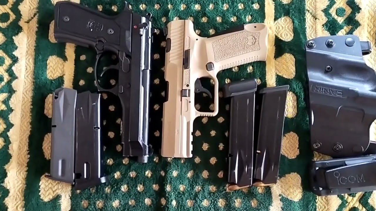 Comparision polymer vs Metal frame pistol