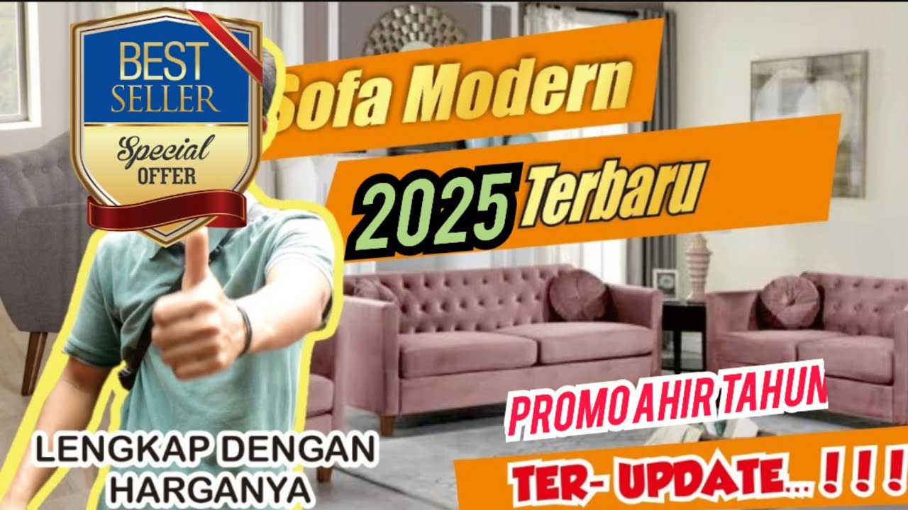 20 LEBIH MODEL SOFA MODERN TERBARU 2025 HARGA MURAH