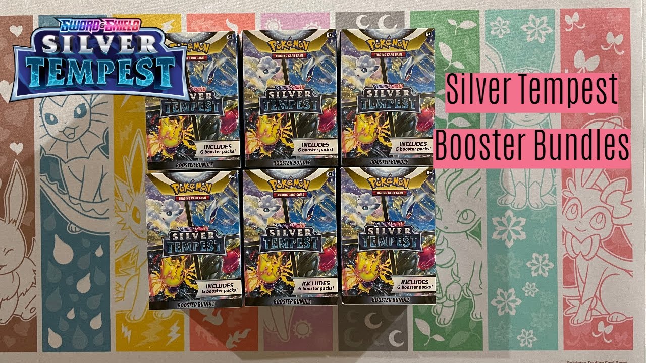 Pokemon Silver Tempest More Booster Bundles Opening