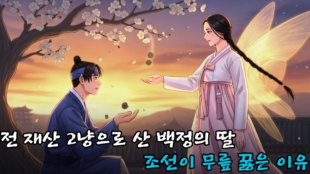 전 재산 2냥으로 산 백정의 딸, 조선이 무릎 꿇은 이유 | 야담·민담·전설·설화·옛날이야기·오디오북