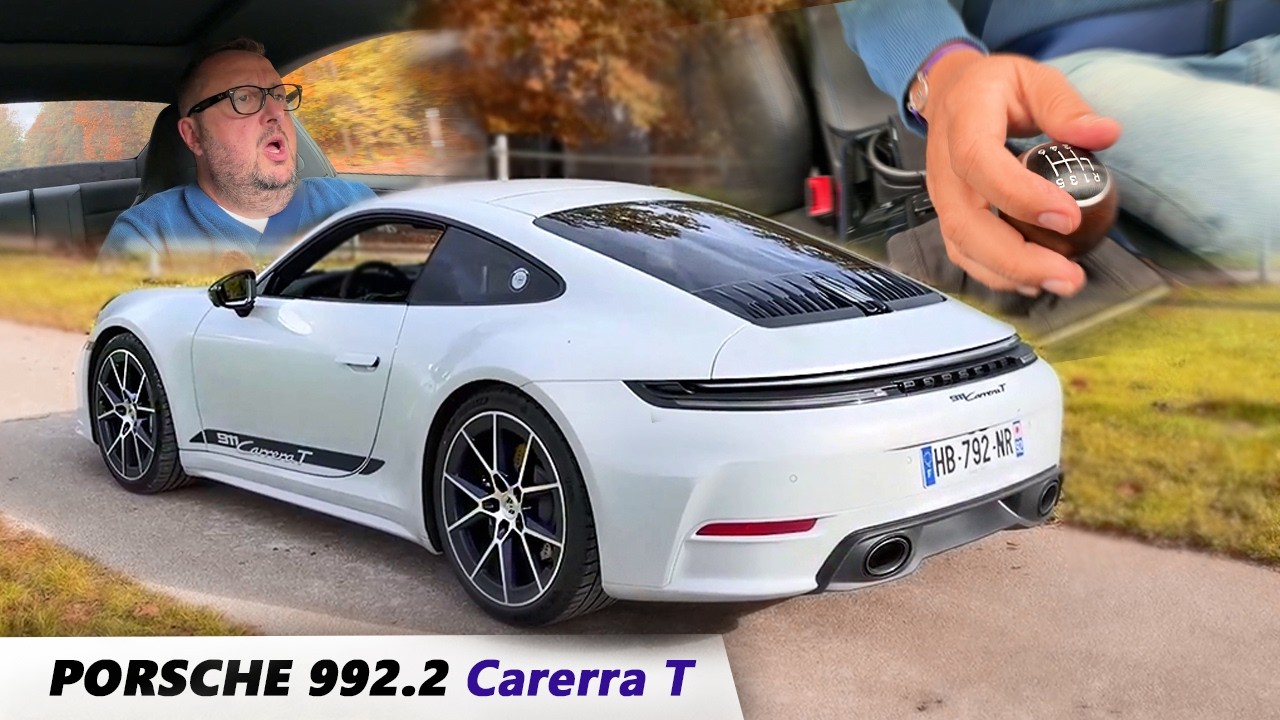 Enfin une boîte manuelle sur cette Porsche 992.2 Carrera T