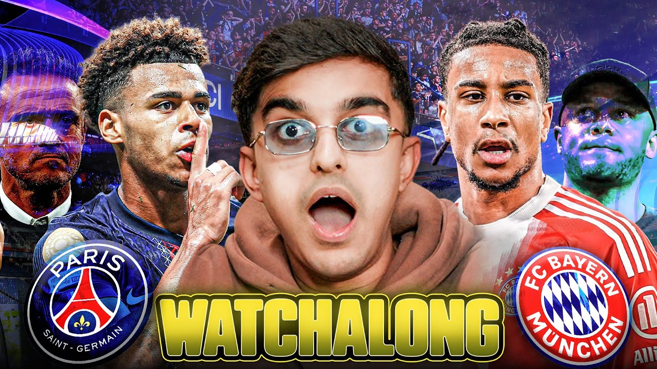BAYERN MUNICH VS PSG | CHAMPIONS LEAGUE SEMI FINAL | LIVE REACTION!