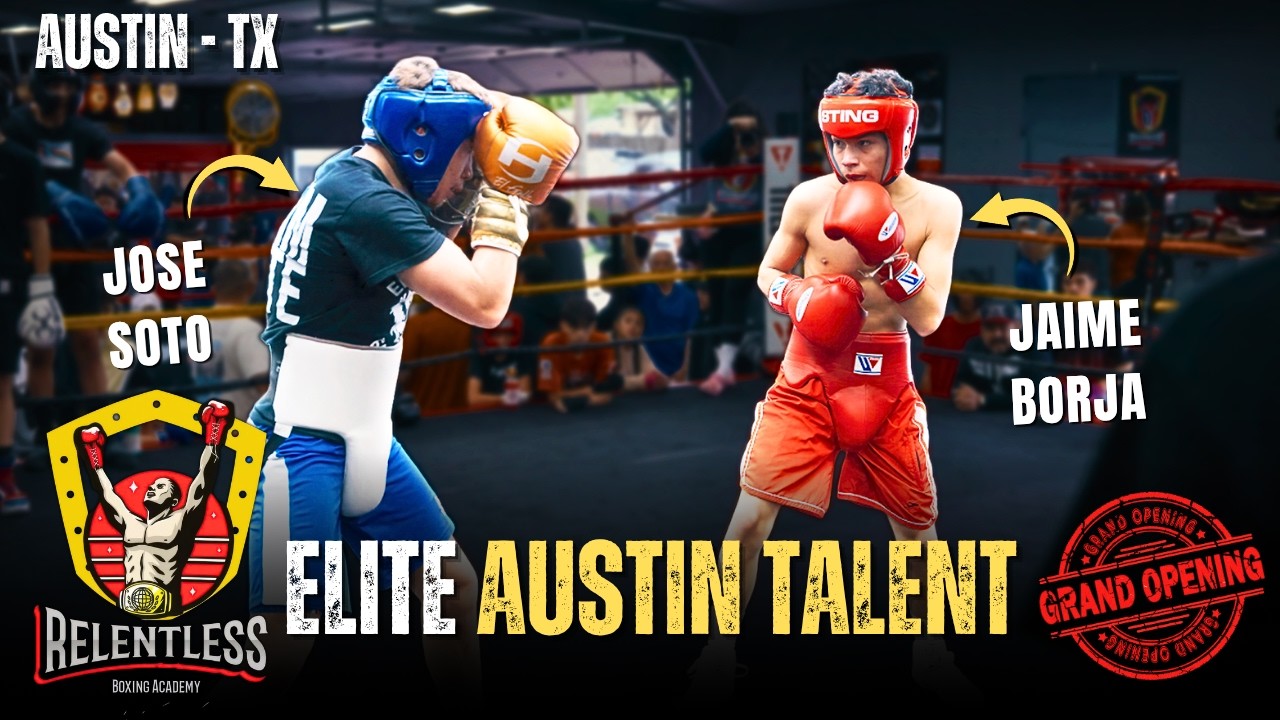 WOW! HUGE Open Sparring Event With TOP Amateur Boxers in Austin TX!