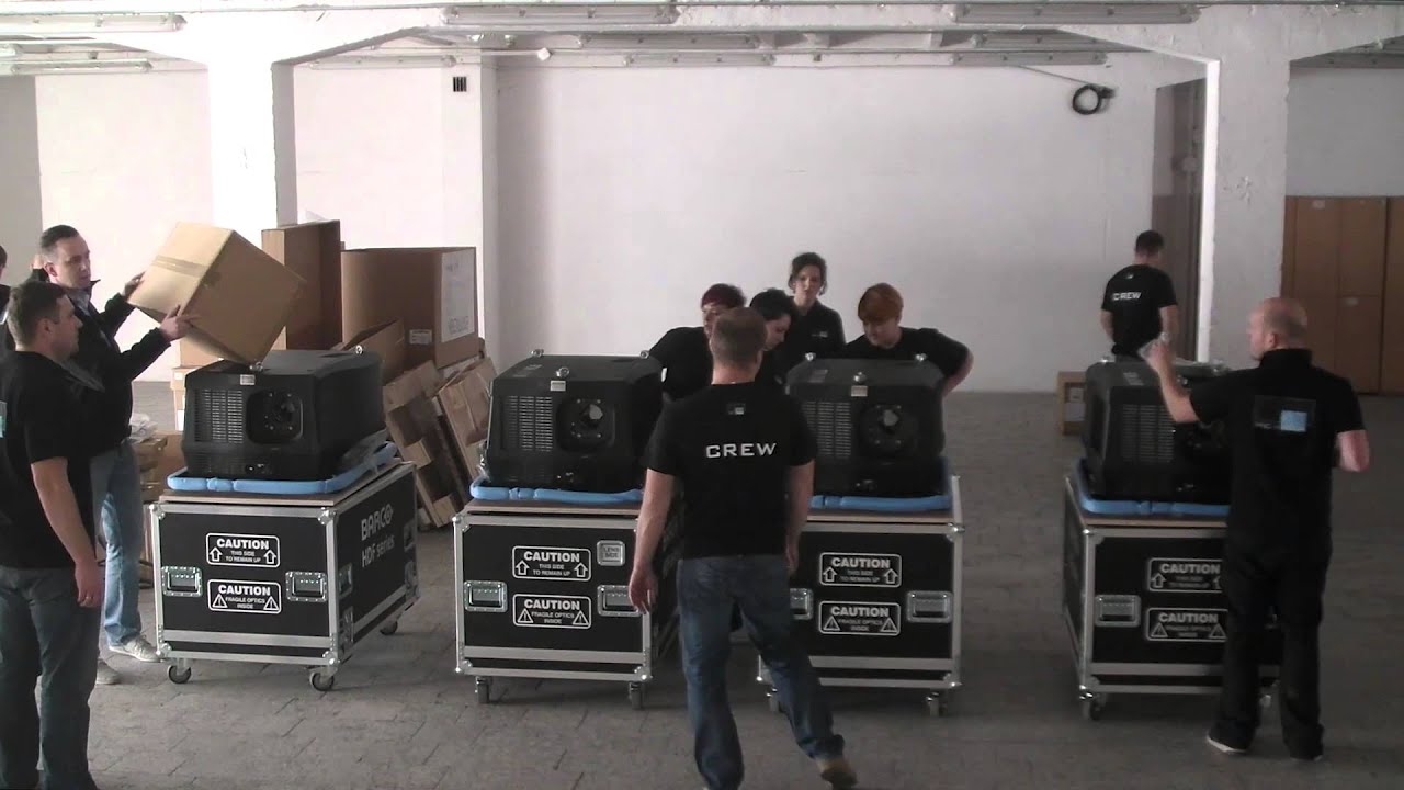 MOC PROJEKTORÓW PRO4MEDIA BARCO HDF-W26