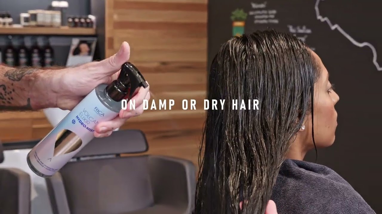 Lamellar treatment with Volcanic Elixir