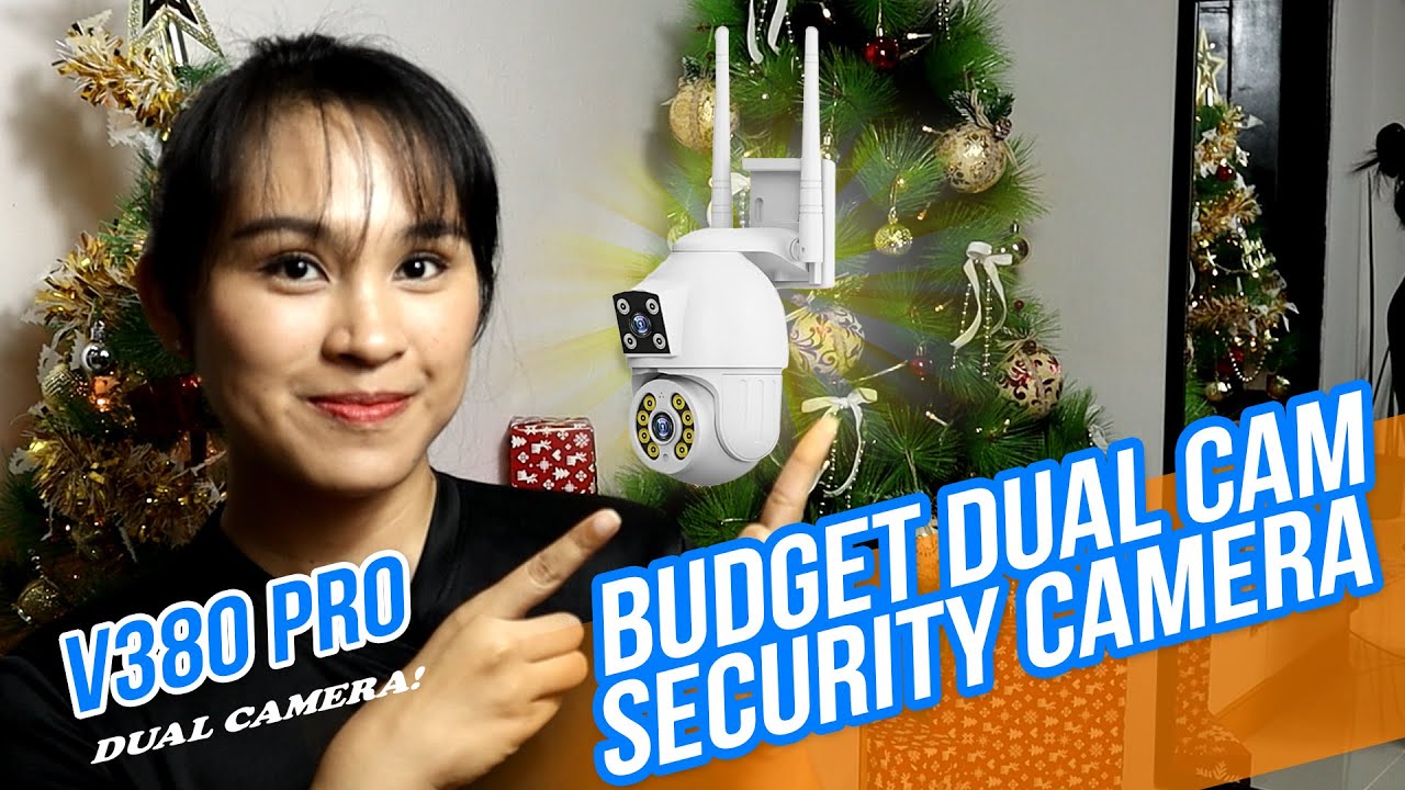 V380 BP3 Budget Dual Camera CCTV Unboxing And Review