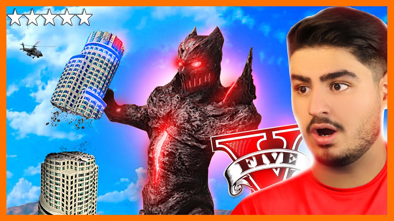 🐊ترسناک ترین هیولا به شهر جی تی ای حمله کرد😱