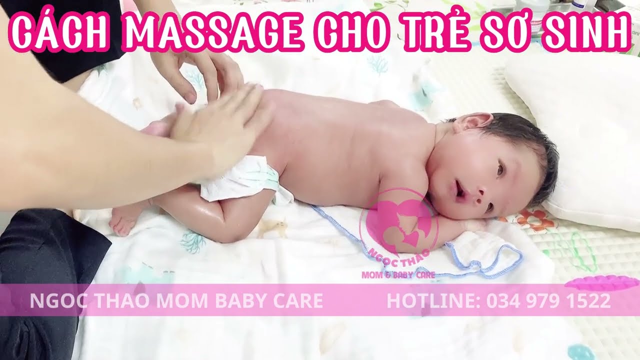 Cách massage cho trẻ sơ sinh #chamsocbe #chamsocconyeu #hocchamsocmevabe #babycare