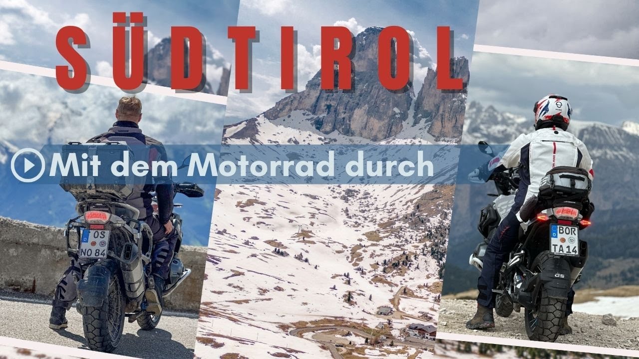 Mit dem Motorrad durch Südtirol: Unser Kurztrip im Mai