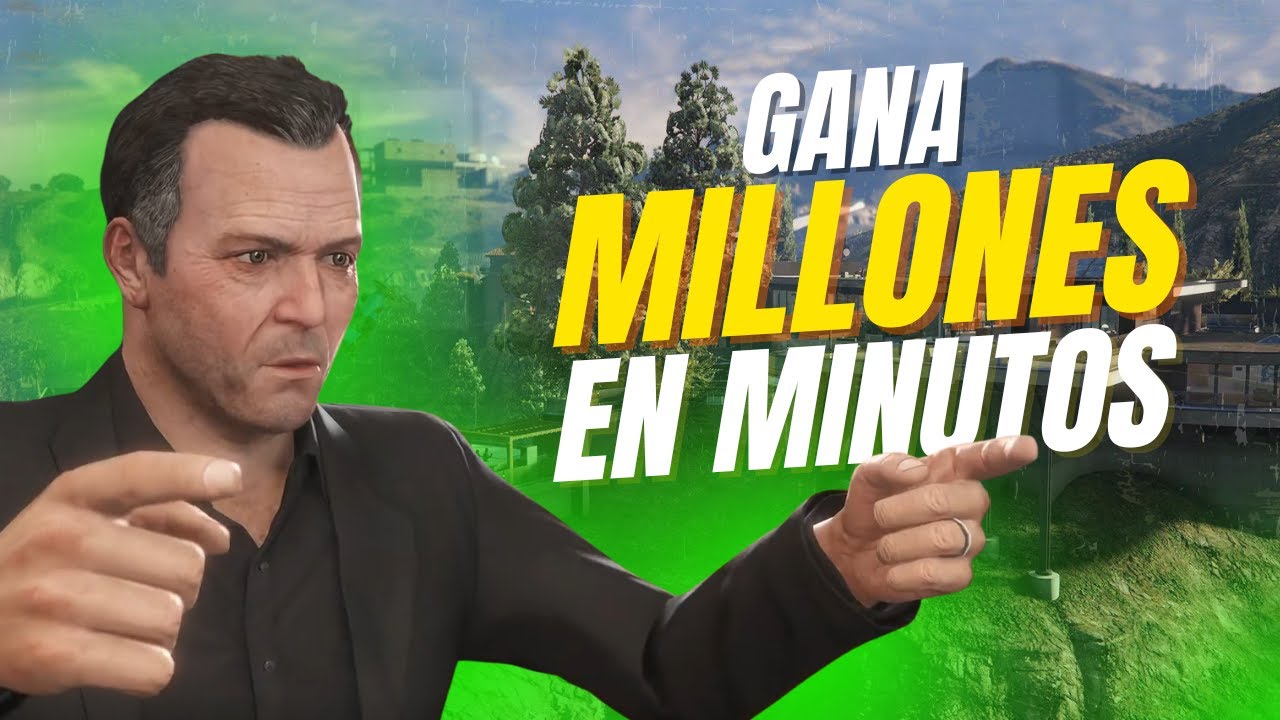 el MEJOR metodo para ganar MILLONES EN MINUTOS y comprarte una MANSION en gta online | METODO DIA-D