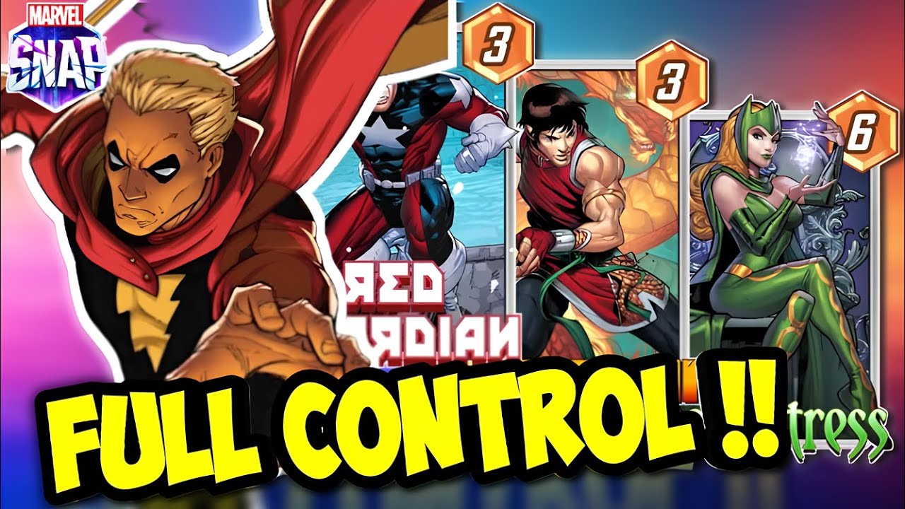 IS THIS EVEN FAIR!? Adam Warlock Control is BREAKING THE GAME | MARVEL SNAP