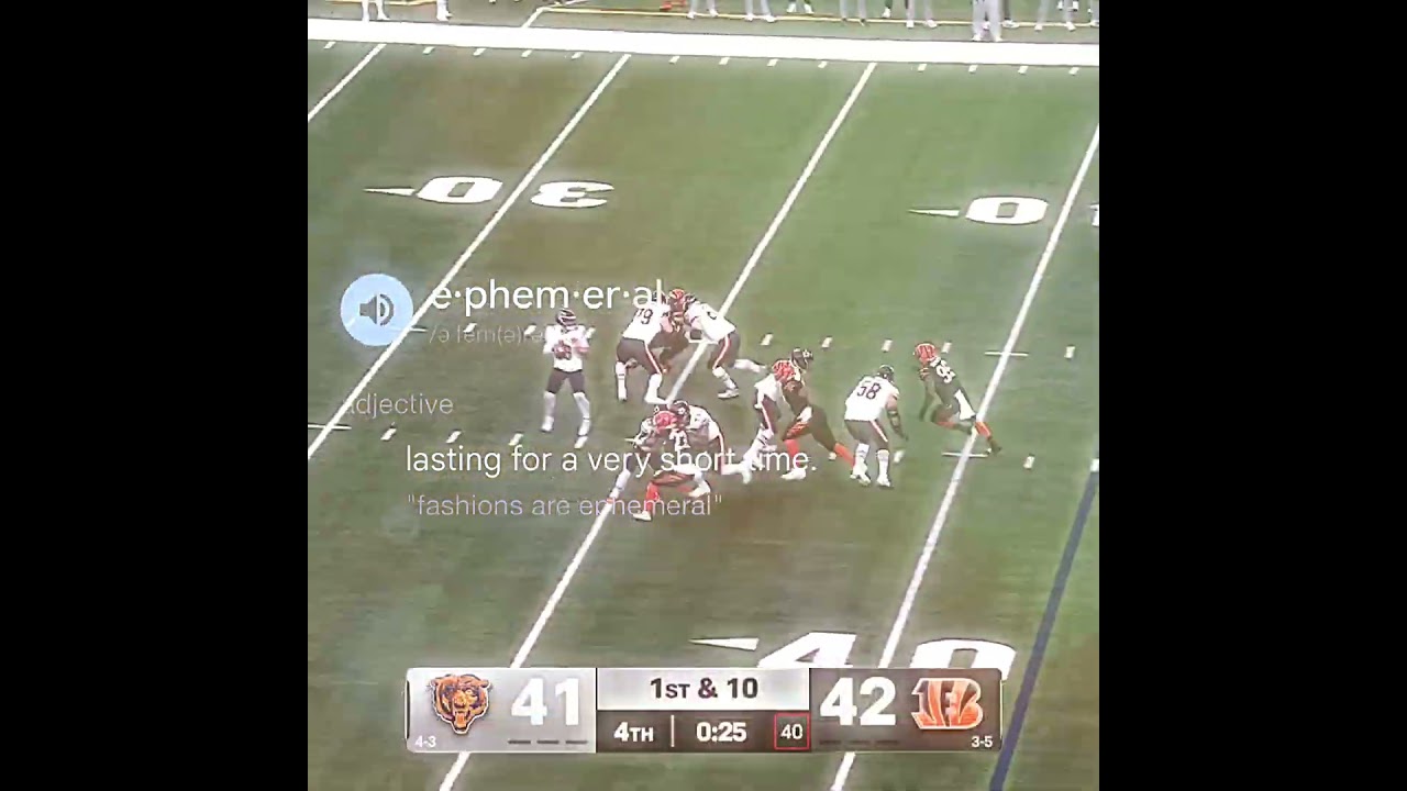 ephemeral #shorts #nfl