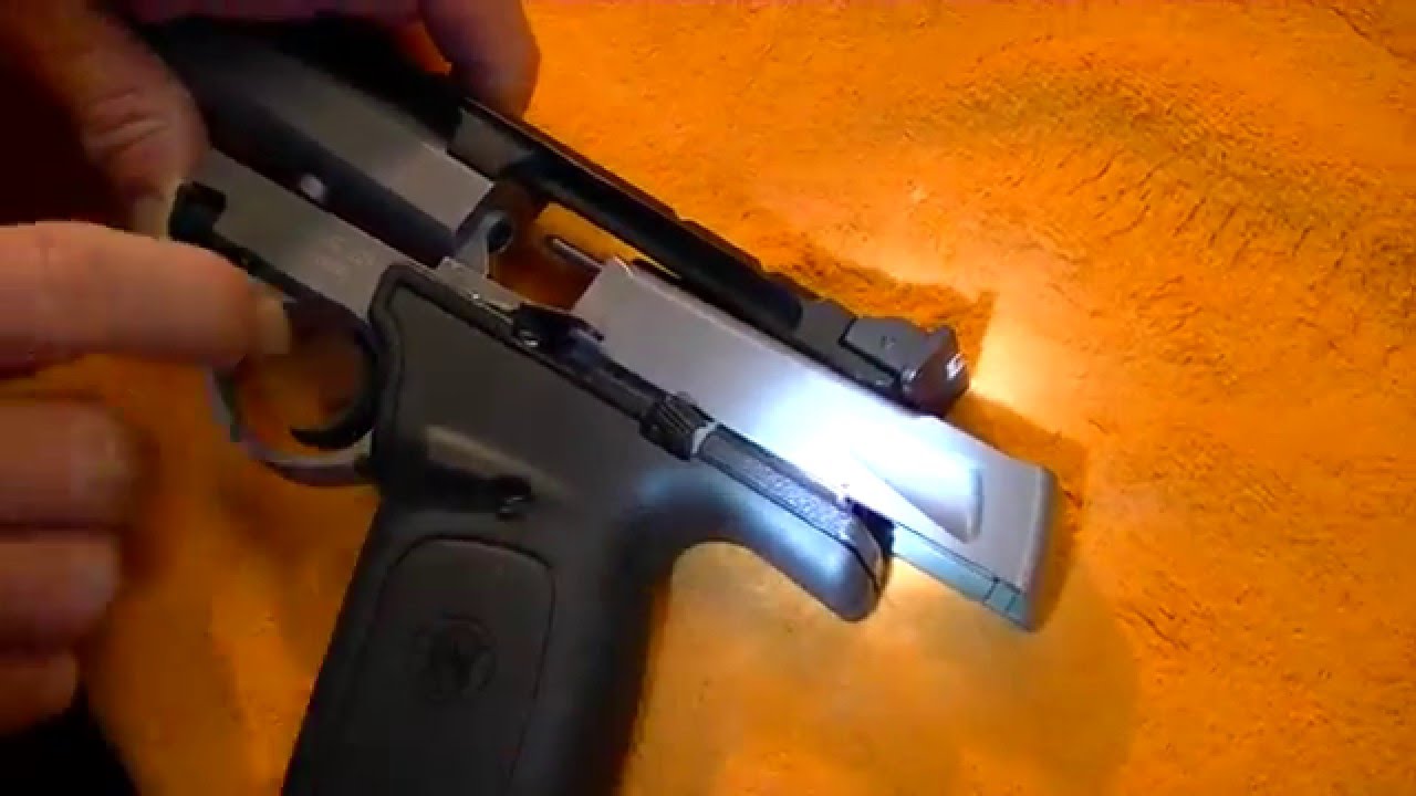 Disassembly and Reassembly of the Smith and Wesson Model 22A 22S