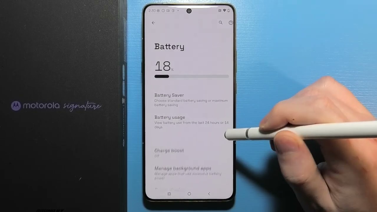 Motorola Signature: FIX Battery Not Charging to 100%