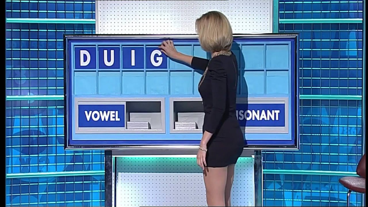 Rachel Riley Leggy In A Tight Minidress