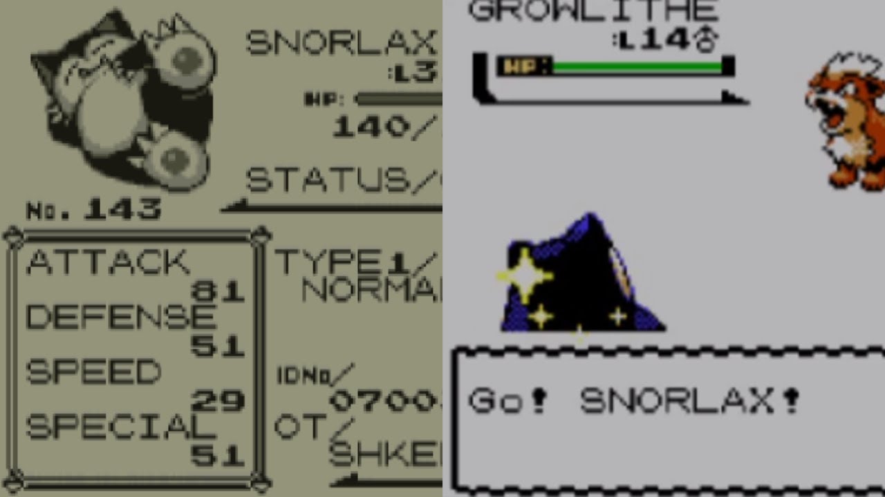 LIVE! Shiny Snorlax from Generation 1 Red version after 2562 SRs!