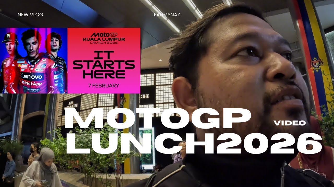 MotoGP lunch Kuala Lumpur 2026 , boekk 