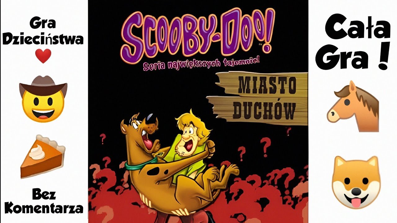 😇🤠,,Scooby Doo Miasto Duchów''🐶🥰- [CAŁA GRA!] [REUPLOAD] [Bez Komentarza] [HD] [PL]