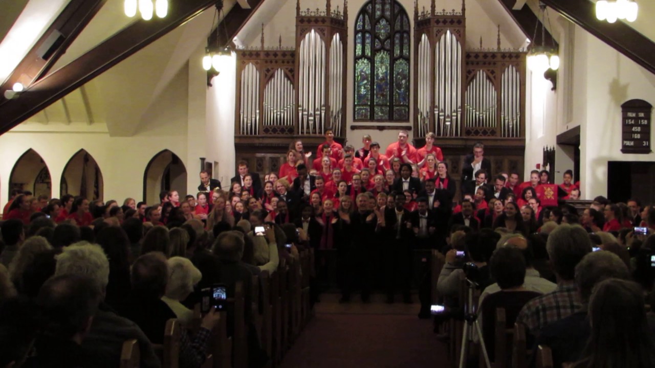 Emlanjeni - Sung by Boston City Singers, Cape Town Youth Choir and Rhode Island Children's Chorus