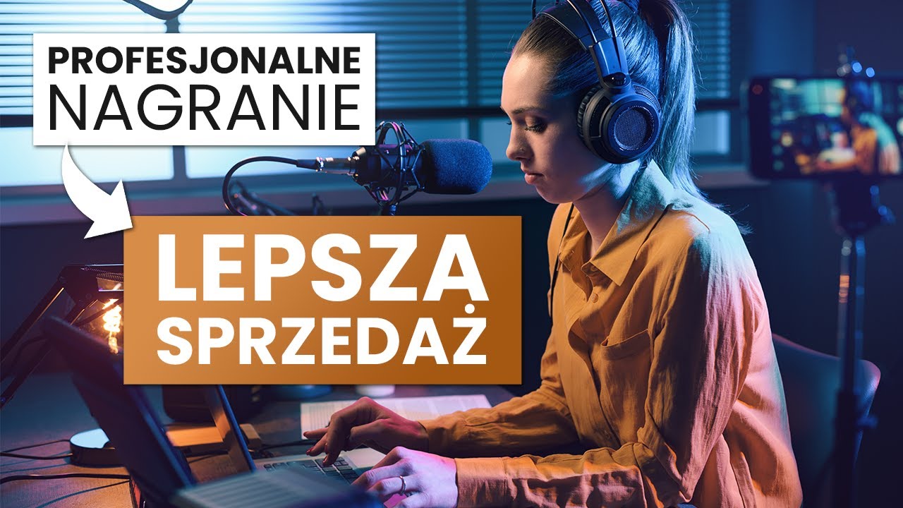 JAK NAGRAĆ KURS ONLINE? Popraw jakość swojego szkolenia video / tutorialu
