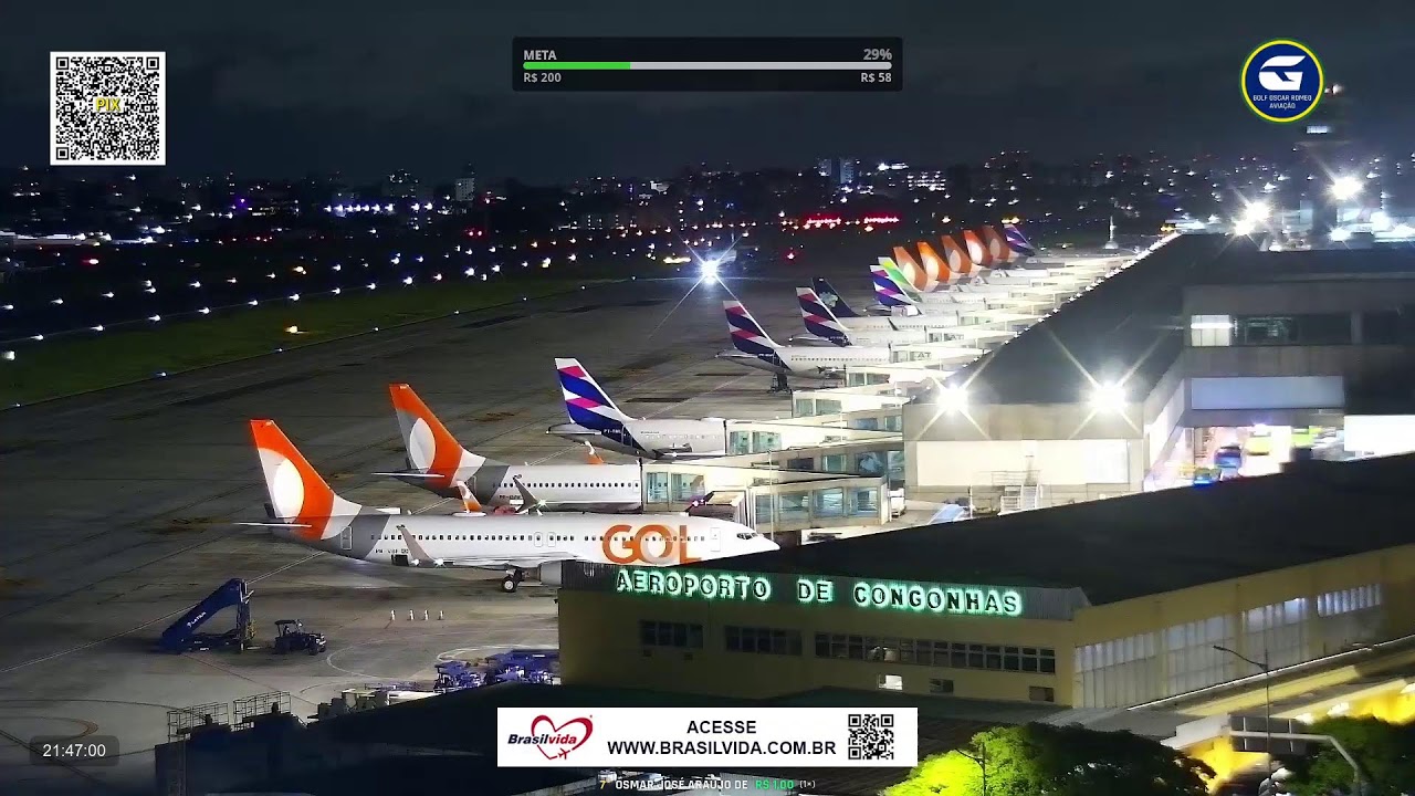 SBSP LIVE #2 - Aeroporto de São Paulo AO VIVO - CGH Airport - 21/01 Manhã