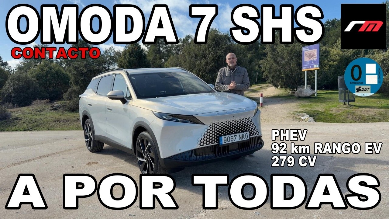 OMODA 7 SHS | SUV-D PHEV | HÍBRIDO ENCHUFABLE | CONTACTO | revistadelmotor.es