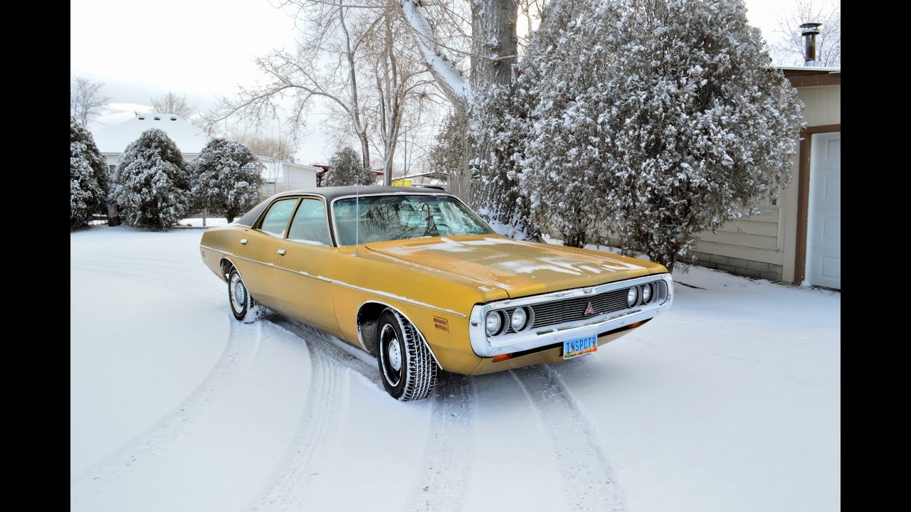 1971 Dodge Coronet - Snow drift