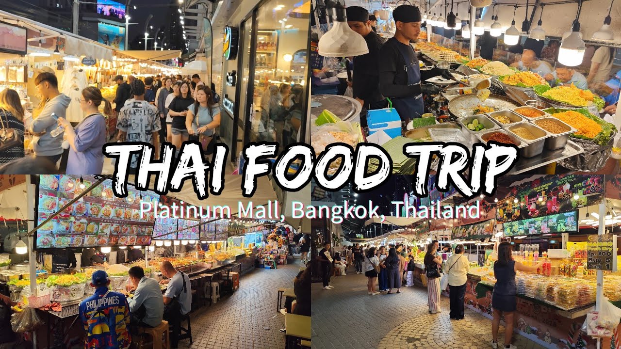 Thai Street Food, Platinum Mall, Bangkok, Thailand