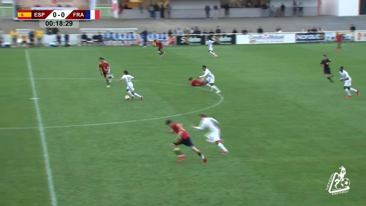Ilyes Housni vs Spain U17 Friendly 1 (18/08/2021)