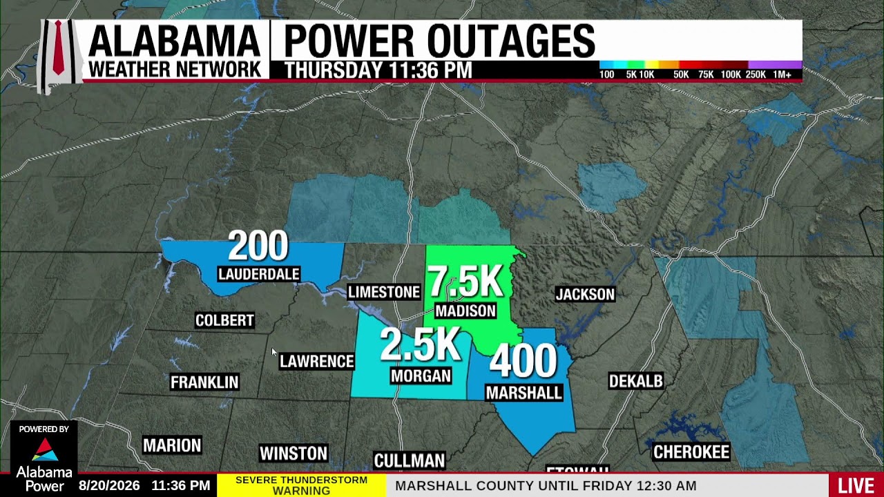 Alabama Weather Network Live Storm Coverage
