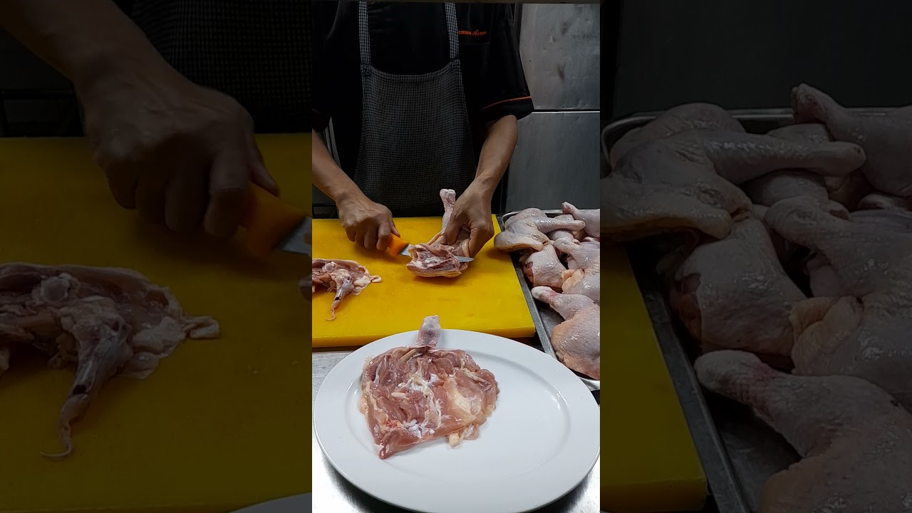 #How To Cutting //Chicken Chop -Whole Leg..#So Easy.. #Thanks For Watching..