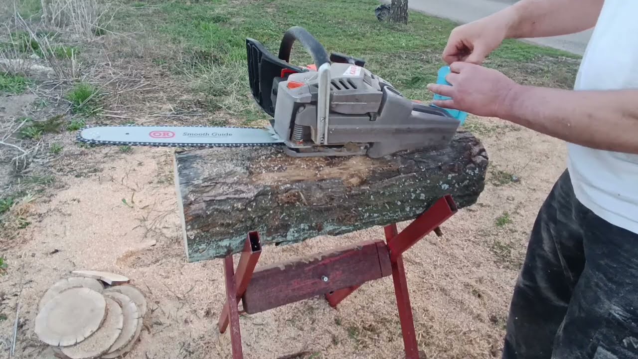 Kasei YD-45-E  vs Stihl Ms 251 fogyaszt&aacute;si teszt !