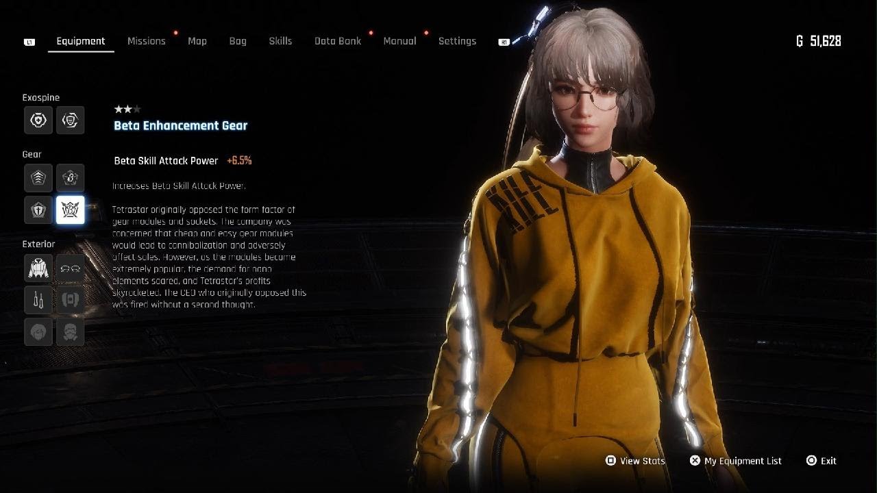 Corruptor and friend in Eidos 9 (Stellar Blade)